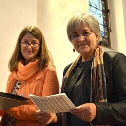 Karin Kranjec und Christa Habith